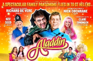 Aladdin at the St. Helens Theatre Royal