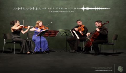 Heart Variations for String Quartet - 2014 tour of unique new compositions announced
